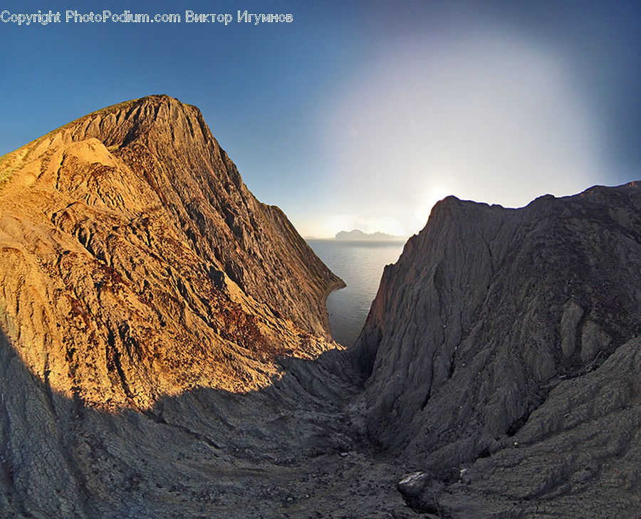 Crest, Mountain, Outdoors, Peak, Mountain Range, Cliff, Landscape