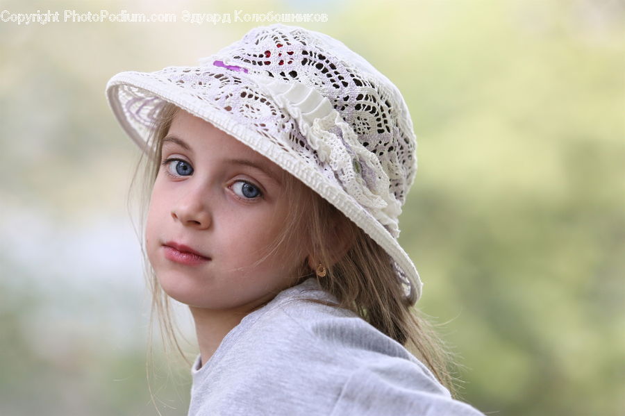 People, Person, Human, Female, Girl, Woman, Hat