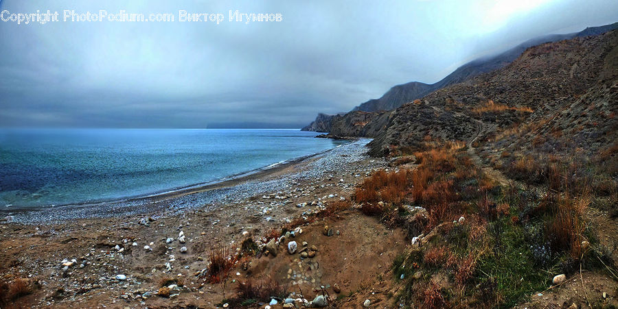 Coast, Outdoors, Sea, Water, Beach, Promontory, Landscape
