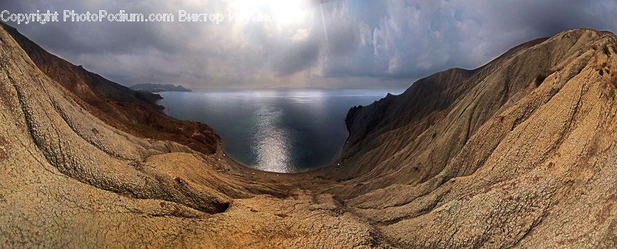 Crater, Canyon, Outdoors, Valley, Landscape, Nature, Scenery