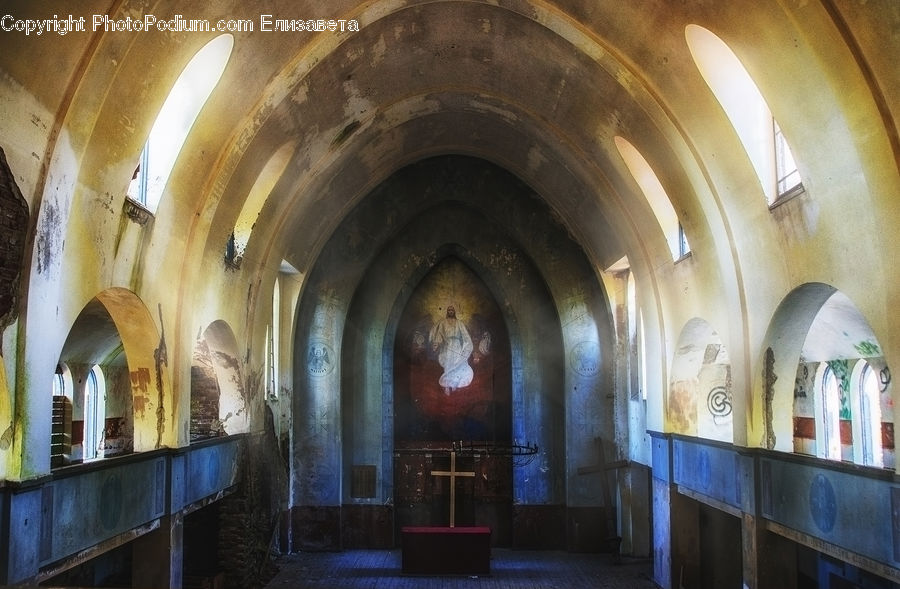 Altar, Architecture, Crypt, Apse, Church, Worship, Shrine