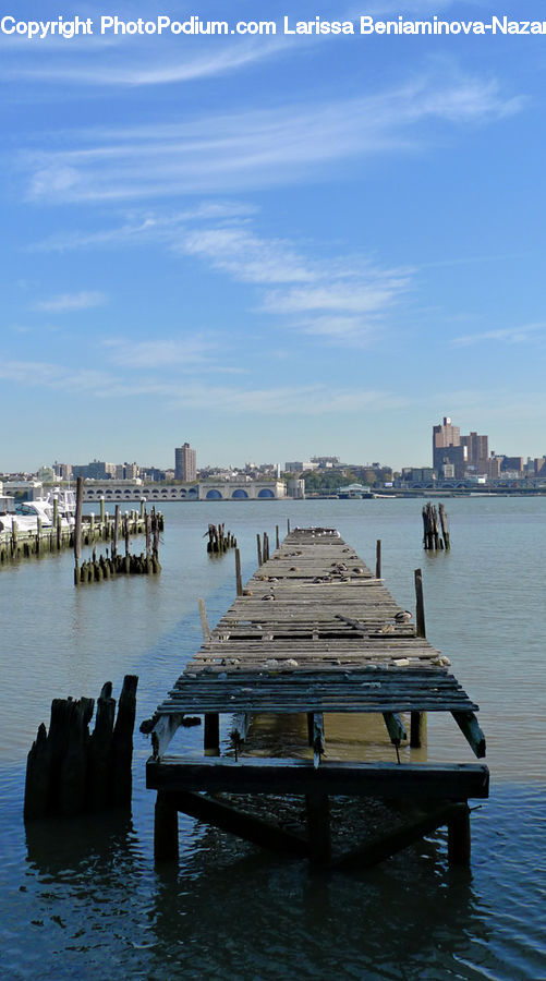 Waterfront, Dock, Landing, Pier, Coast, Outdoors, Sea