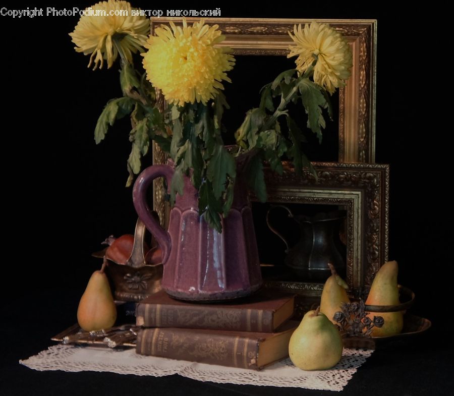 Plant, Potted Plant, Fireplace, Hearth, Floral Design, Flower, Flower Arrangement