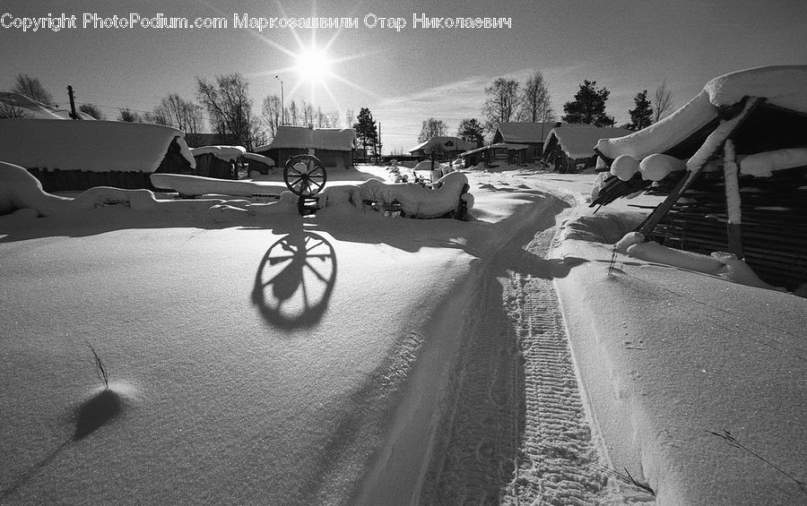 Outdoors, Sand, Soil, Ice, Snow, Car, Wagon
