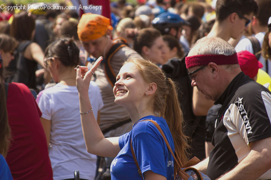 People, Person, Human, Audience, Crowd, Parade, Team
