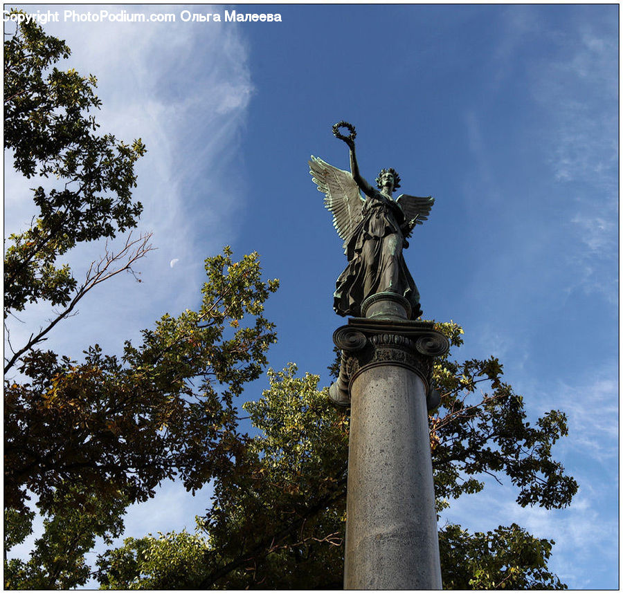 Column, Pillar, Monument, Art, Sculpture, Statue, Gargoyle