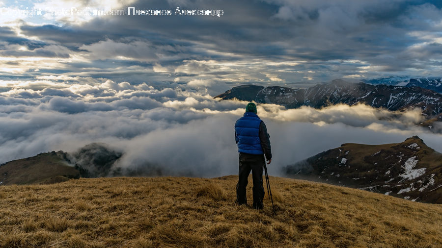 Human, People, Person, Alps, Crest, Mountain, Peak