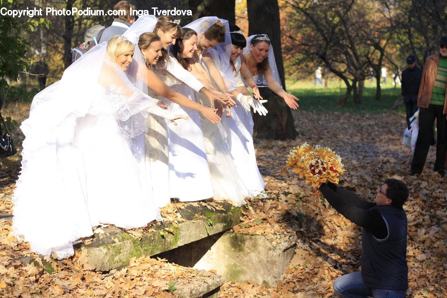 People, Person, Human, Leisure Activities, Walking, Wedding, Bride