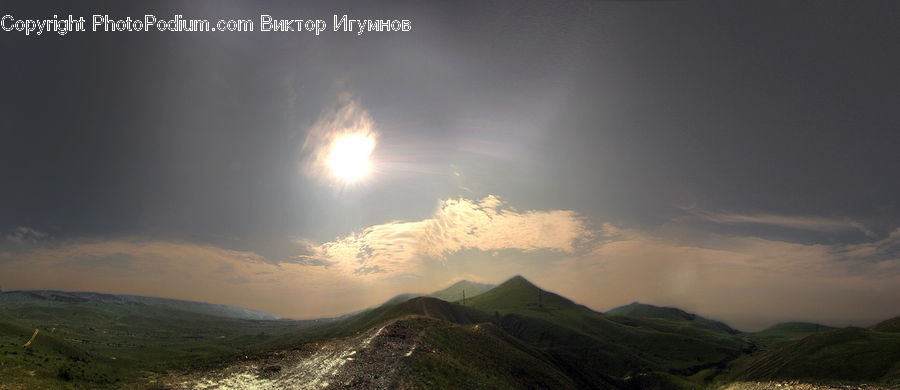 Azure Sky, Cloud, Outdoors, Sky, Landscape, Nature, Scenery