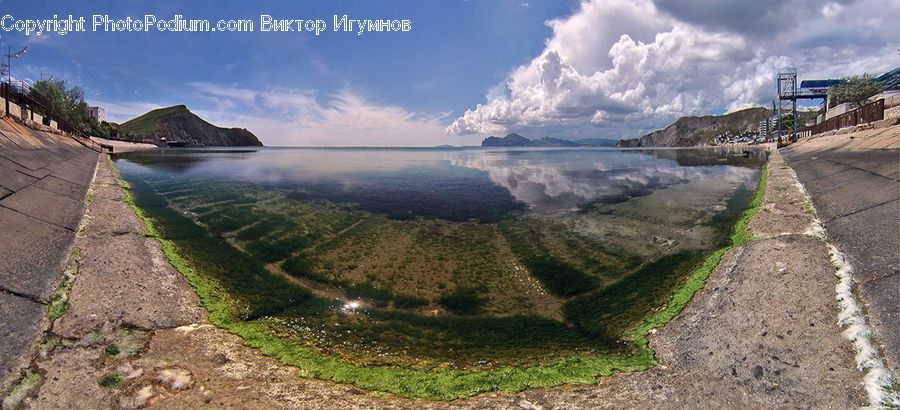 Coast, Outdoors, Sea, Water, Road, Promontory, Landscape