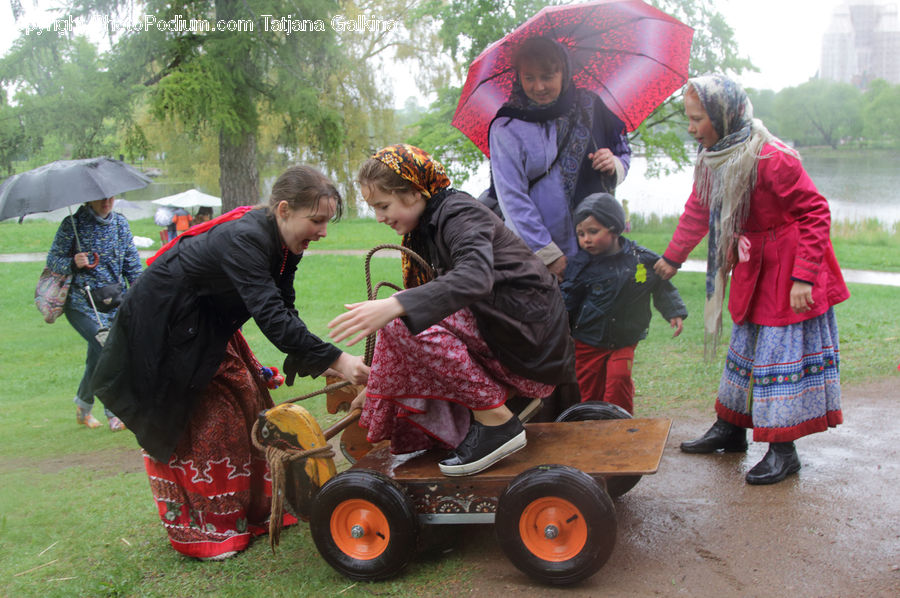 People, Person, Human, Field, Grass, Lawn, Bonnet