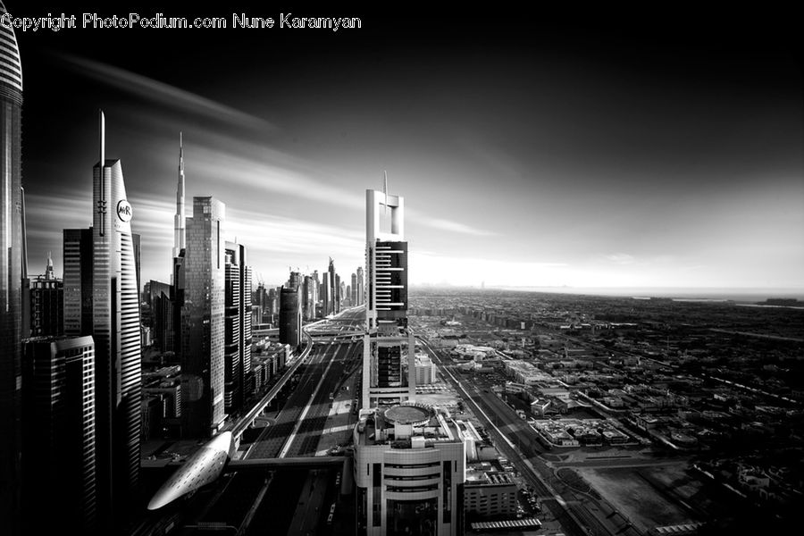 Architecture, City, Downtown, High Rise, Skyscraper, Urban, Building