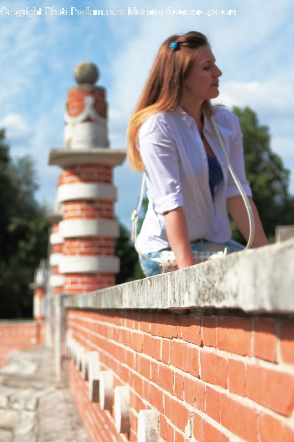 Human, People, Person, Brick, Leisure Activities, Architecture, Pagoda