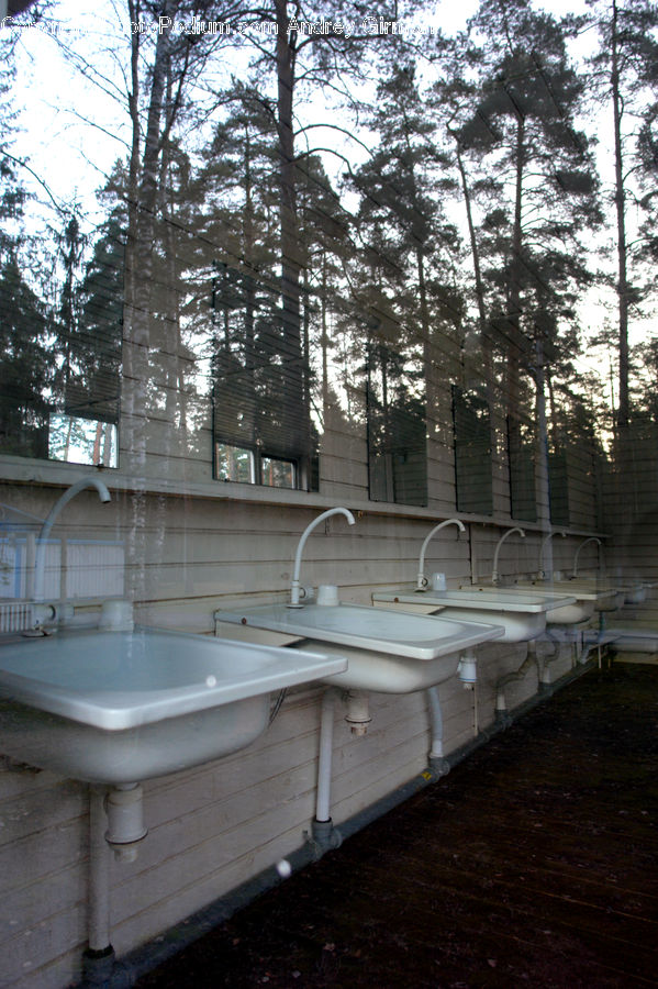 Jacuzzi, Tub, Boat, Dinghy, Sink, Apartment Building, Building