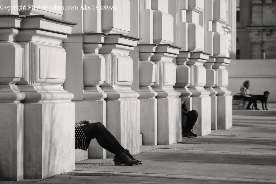 Column, Pillar, Footwear, Shoe, Architecture, Court, Art
