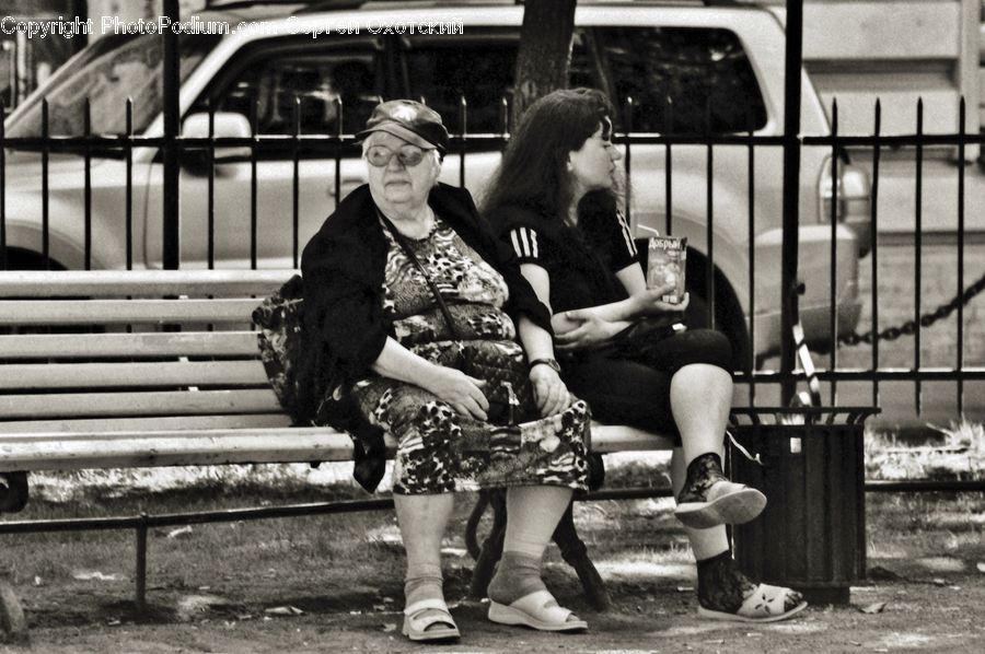 People, Person, Human, Bench, Boot, Shoe, Portrait