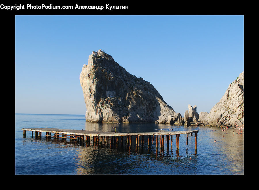 Promontory, Lake, Outdoors, Water, Coast, Sea, Cliff
