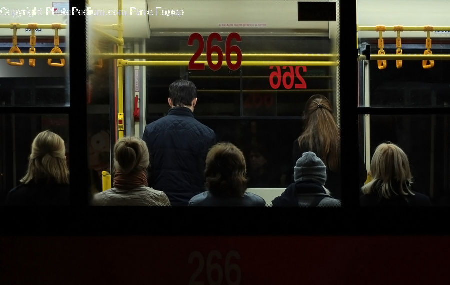 People, Person, Human, Train, Vehicle, Blonde, Female