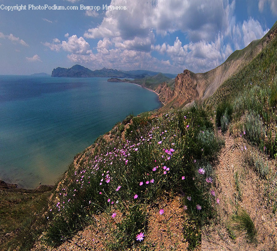 Promontory, Landscape, Nature, Scenery, Coast, Outdoors, Sea