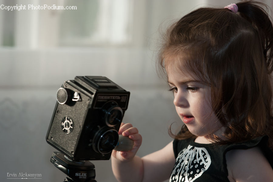 People, Person, Human, Camera, Electronics, Female, Girl