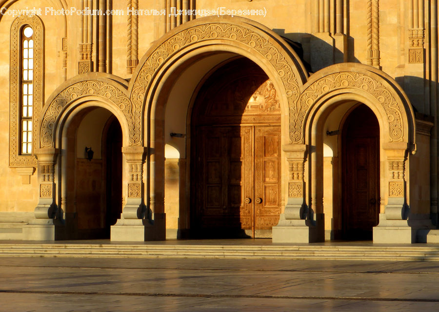Architecture, Building, Arch, Aisle, Corridor, Column, Pillar