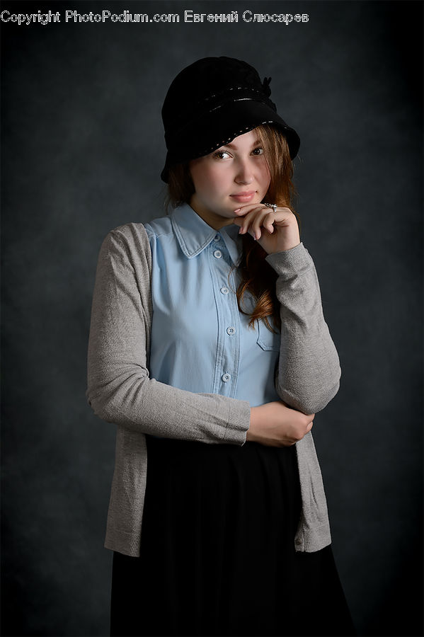 People, Person, Human, Coat, Overcoat, Female, Girl