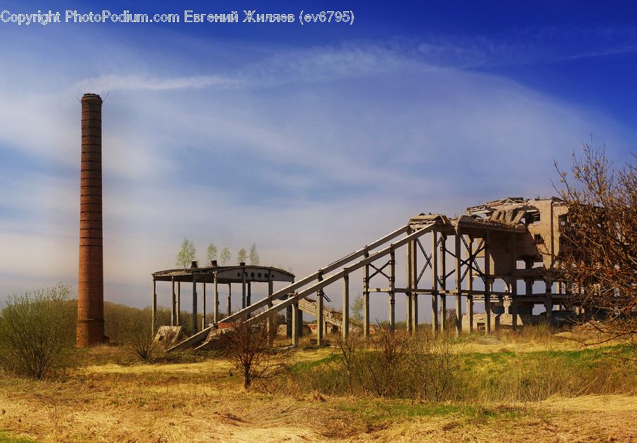 Bridge, Bench, Cabin, Hut, Rural, Shack, Shelter