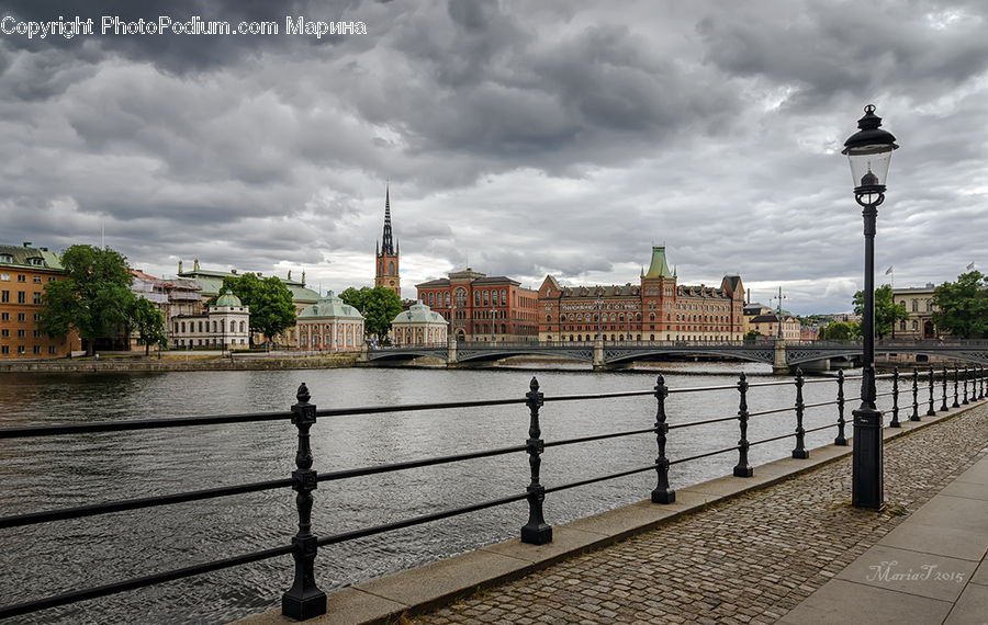 Canal, Outdoors, River, Water, City, Downtown, Building