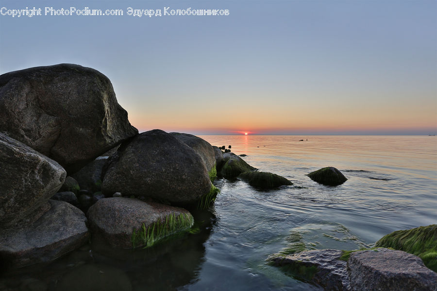 Rock, Coast, Outdoors, Sea, Water, Promontory, Ocean
