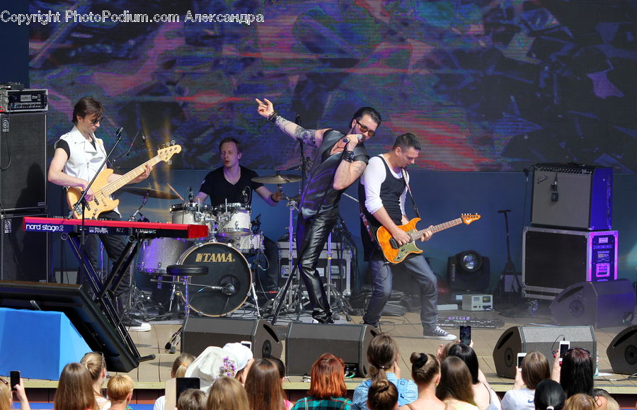 People, Person, Human, Stage, Guitar, Guitarist, Musical Instrument