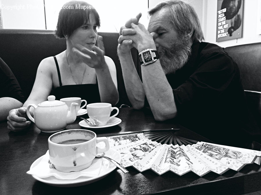 People, Person, Human, Cafeteria, Restaurant, Cup, Dish