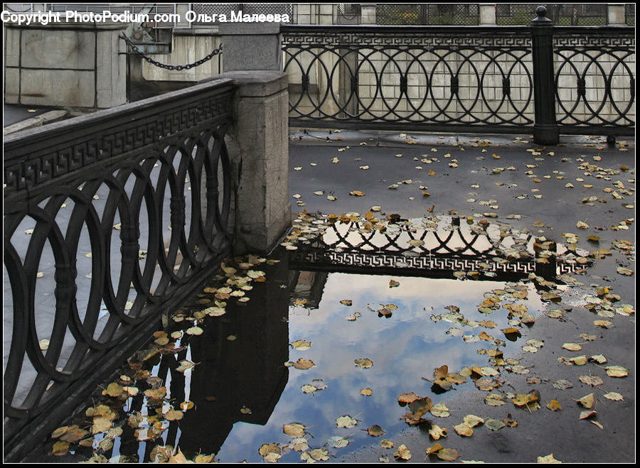 Arch, Gate, Banister, Handrail, Architecture