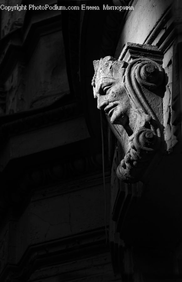 People, Person, Human, Art, Gargoyle, Statue, Adorable