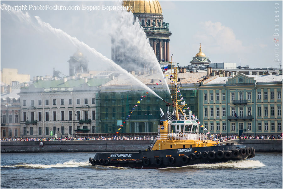Barge, Boat, Tugboat, Watercraft, Cruise Ship, Ferry, Freighter