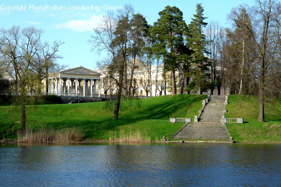 Gazebo, Tomb, Countryside, Outdoors, Dock, Landing, Pier