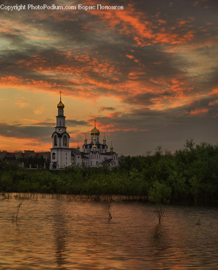Dawn, Dusk, Red Sky, Sky, Sunrise, Sunset, Parliament