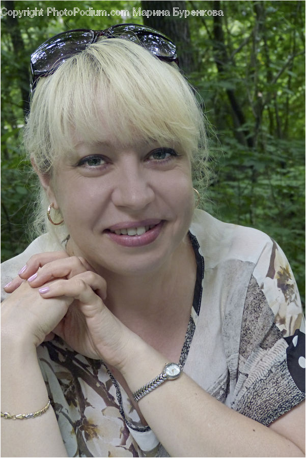 Human, People, Person, Blonde, Female, Woman, Glasses