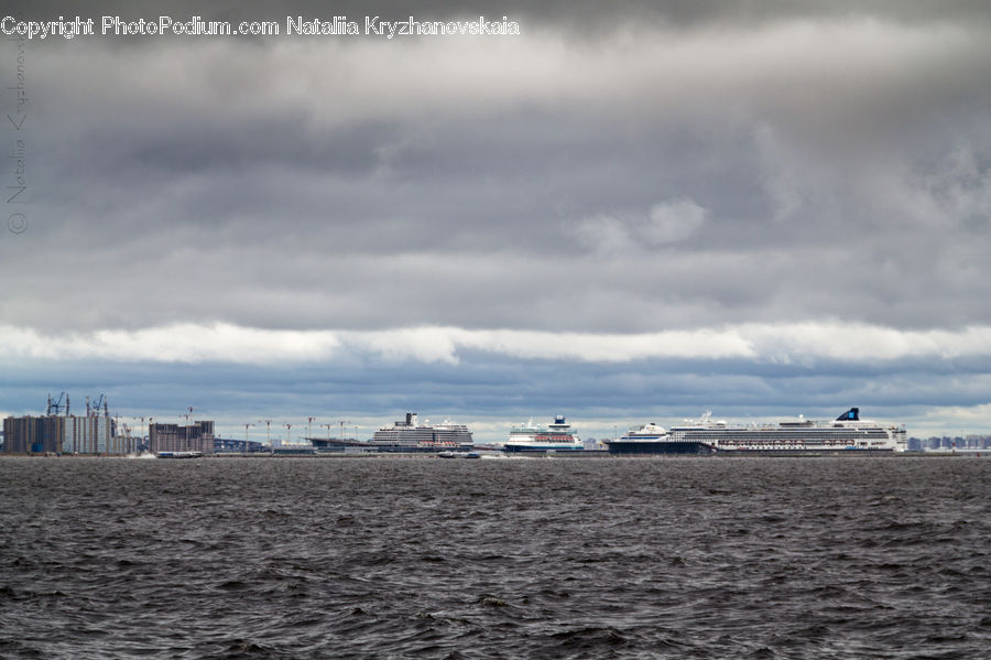 Beach, Coast, Outdoors, Sea, Water, Cruise Ship, Ocean Liner