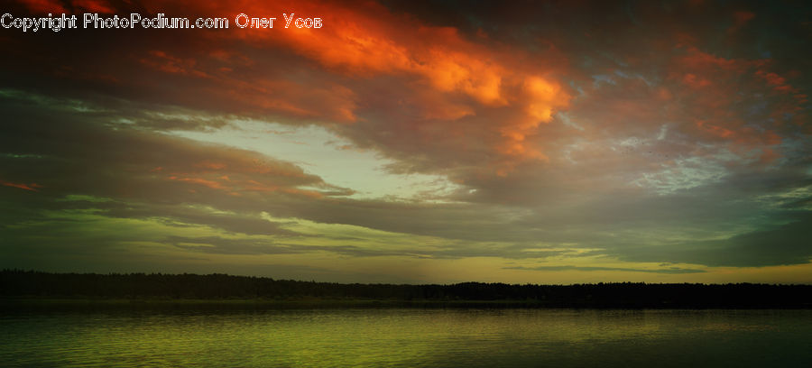 Azure Sky, Cloud, Outdoors, Sky, Dawn, Dusk, Red Sky
