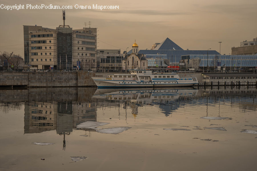 Cruise Ship, Ferry, Freighter, Ship, Tanker, Vessel, Dock