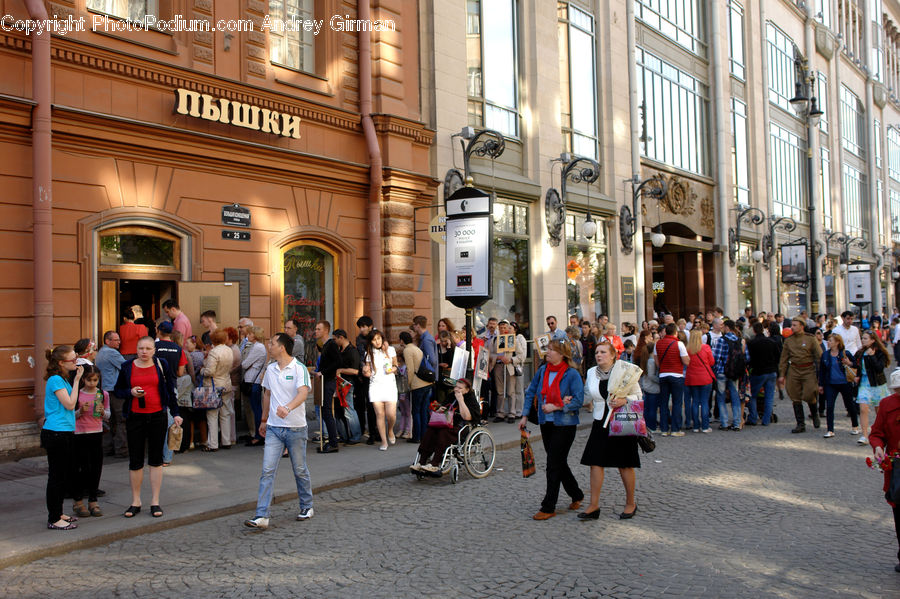 Crowd, Carnival, Festival, Parade, Road, Street, Town