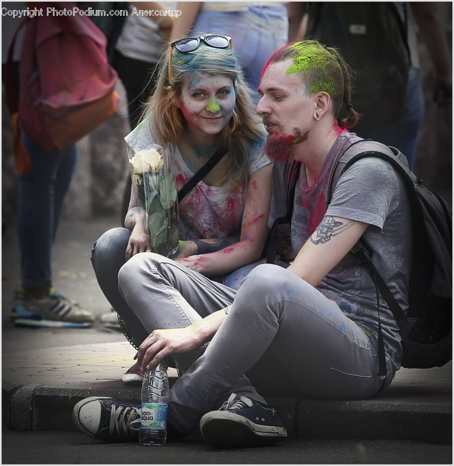 People, Person, Human, Portrait, Selfie, Female, Clown