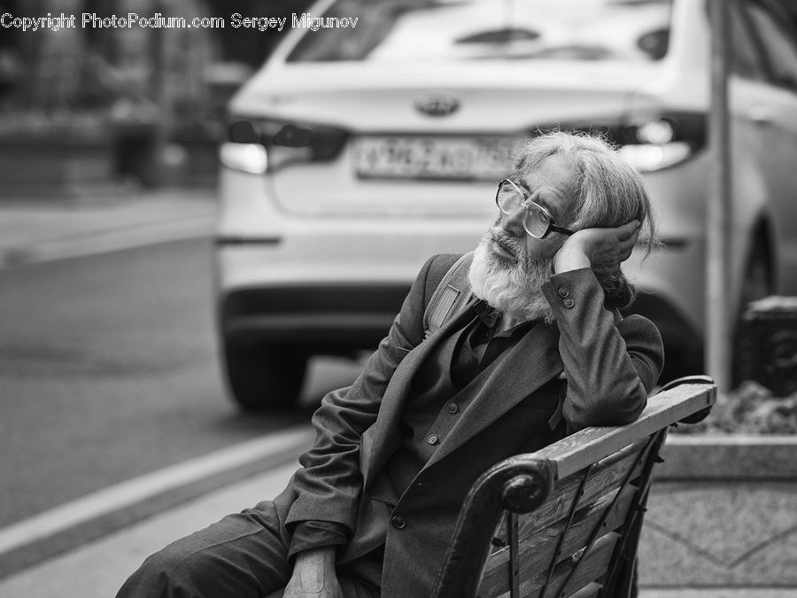 People, Person, Human, Automobile, Car, Vehicle, Bench