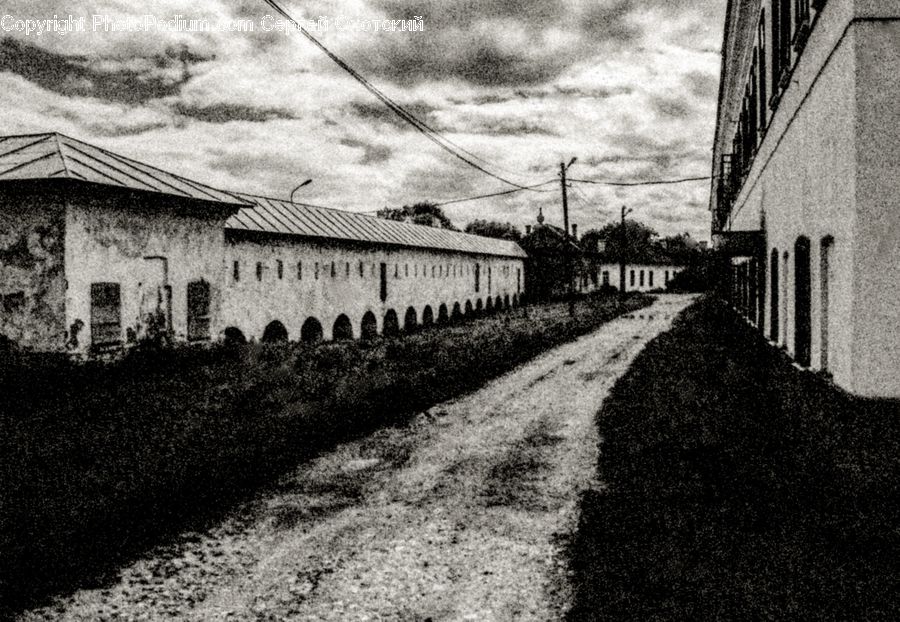 Alley, Alleyway, Road, Street, Town, Countryside, Outdoors