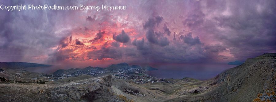 Eruption, Volcano, Mountain, Mountain Range, Outdoors