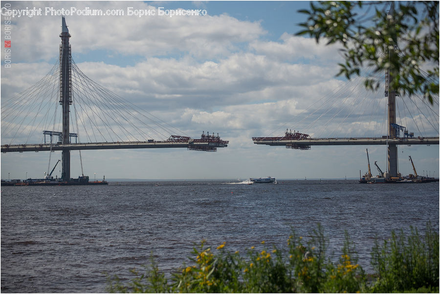 Bridge, Ferry, Freighter, Ship, Tanker, Vessel, Cruise Ship