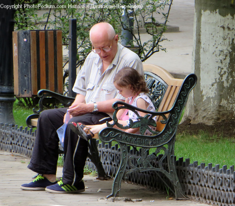 People, Person, Human, Park Bench, Leisure Activities, Plant, Backyard