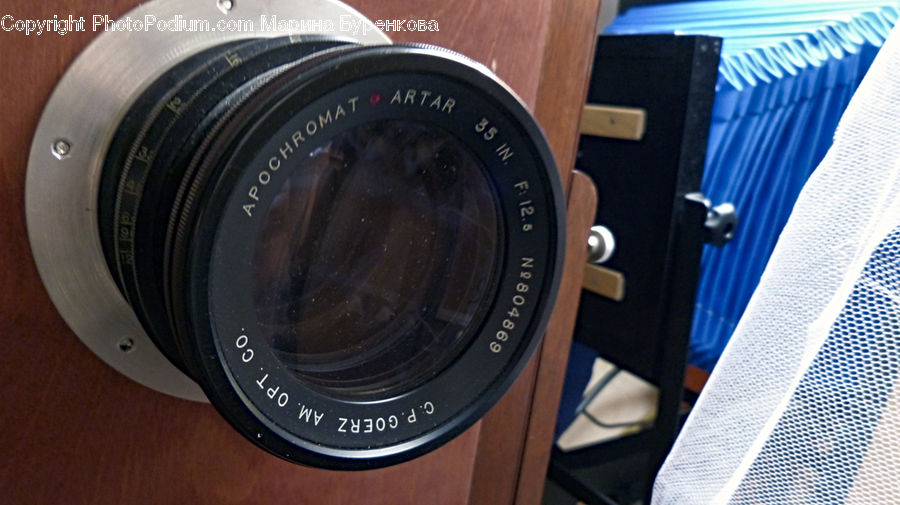 File Binder, Camera, Electronics, Camera Lens, Furniture