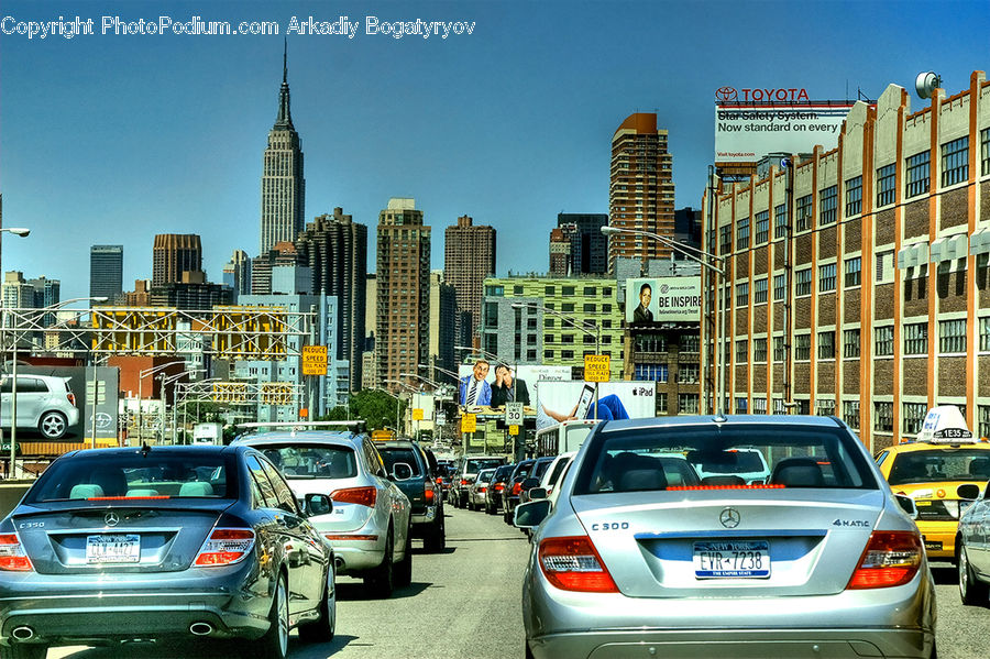 Parking, Parking Lot, Architecture, City, Downtown, High Rise, Skyscraper