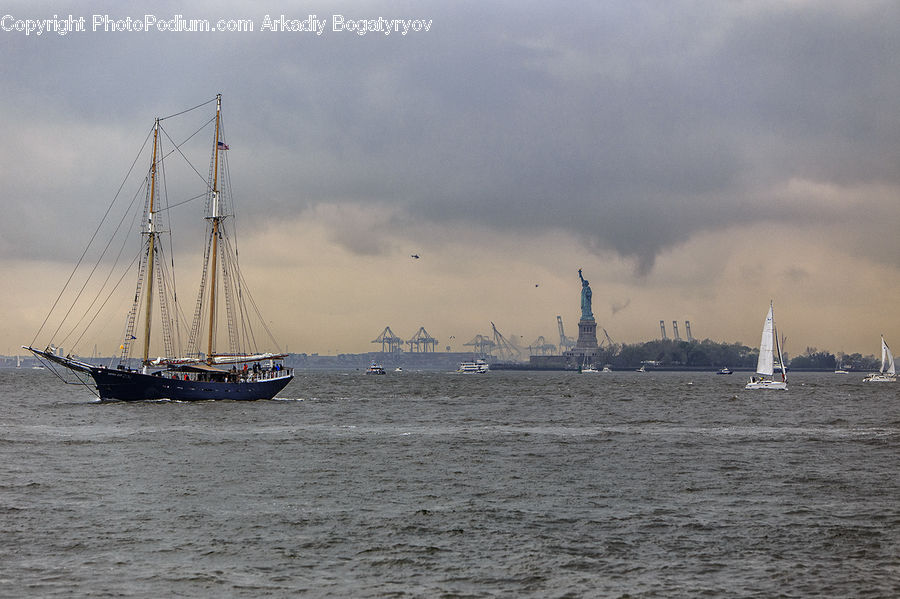 Boat, Dinghy, Sailboat, Vessel, Watercraft, Yacht, Harbor